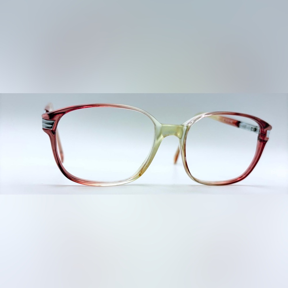 Vintage Boulevard Boutique Brown Translucent Oval Sunglasses Frames Only